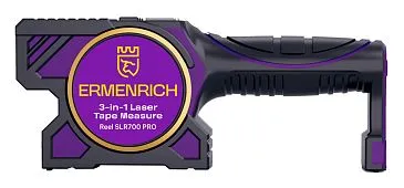 Рулетка с лазерным дальномером («3 в 1») Ermenrich Reel SLR700 PRO