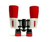 Бинокль Levenhuk Football 210R, красно-белый