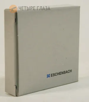 Лупа складная двояковыпуклая Eschenbach Classic 3,5x, 50 мм, черный чехол (квадратный), изображение 5