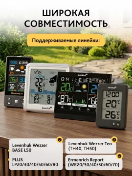 Датчик Levenhuk THS20 для метеостанций, изображение 9