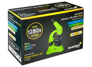 Микроскоп Levenhuk Rainbow D50L PLUS, 2 Мпикс, Moonstone\Лунный камень, изображение 17