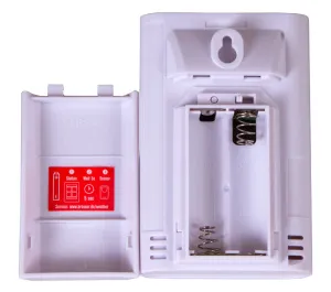 Метеостанция (настенные часы) Bresser TemeoTrend JC LCD с радиоуправлением, серебристая, изображение 9