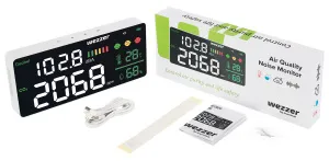 Монитор качества воздуха Levenhuk Wezzer Air PRO CN20, с шумомером, изображение 2