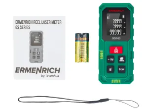 Лазерная рулетка Ermenrich Reel PLUS GS100, изображение 2