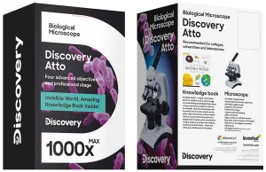 Микроскоп цифровой Levenhuk Discovery Atto Polar с книгой, изображение 2