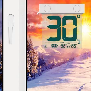 Термометр цифровой RST 01288, оконный, изображение 3