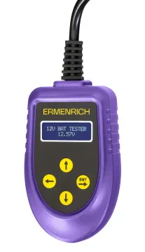 Тестер аккумуляторный Ermenrich Zing AL30, изображение 2