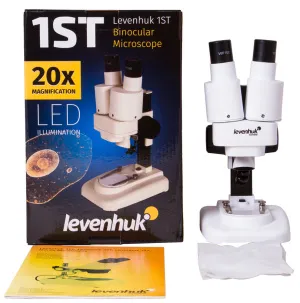 Микроскоп Levenhuk 1ST, бинокулярный, изображение 10