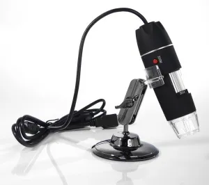 Микроскоп цифровой карманный Kromatech 50–500x USB, с подсветкой (8 LED), изображение 2