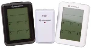 Гигрометр с часами Bresser MyClimate, черный, изображение 2