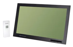 Метеостанция (настенные часы) Bresser MyTime Jumbo LCD, изображение 3