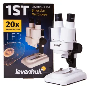 Микроскоп Levenhuk 1ST, бинокулярный, изображение 2