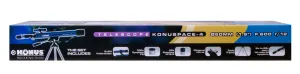 Телескоп Konus Konuspace-4 50/600 AZ, настольный, изображение 14