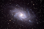 Спиральная галактика в созвездии «Треугольник» (M 33, NGC 598) Спиральная галактика в созвездии «Треугольник» (M 33, NGC 598)